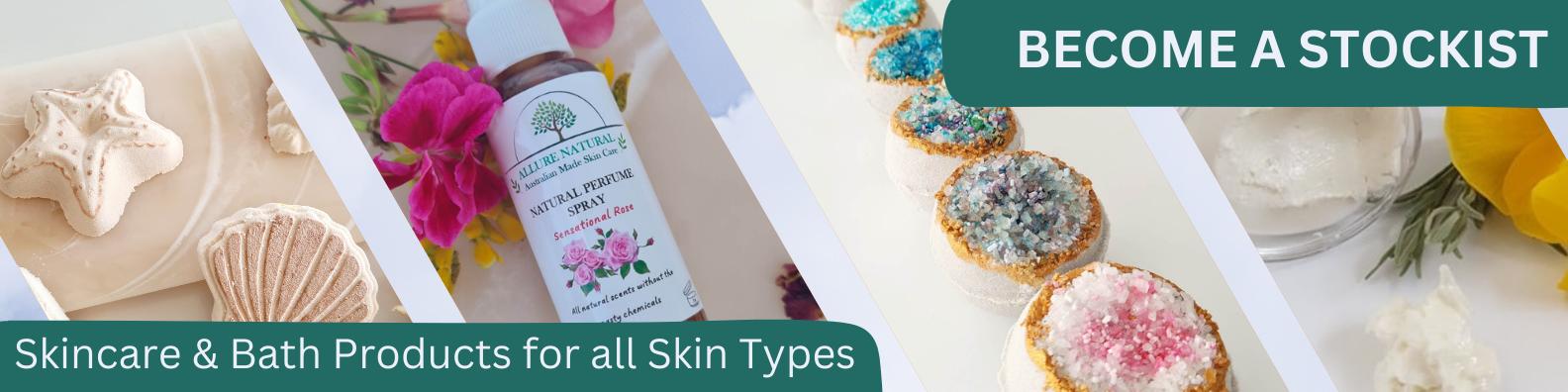 Wholesale Skincare and Bath Products - Bath Bombs, soaps, natural products, sensitive skin products.